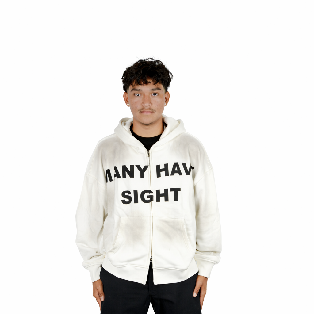 Oversized Cropped Hoodie