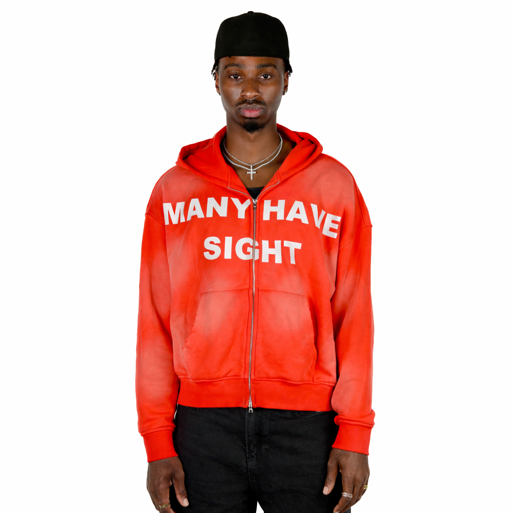 Oversized Cropped Hoodie